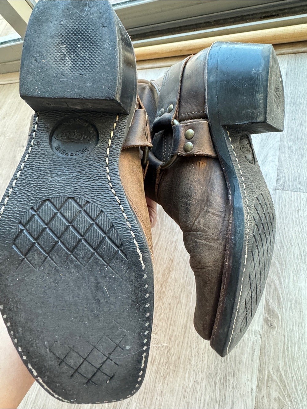 Frye Harness Boots Size 7 M Woman’s - Picture 12 of 16